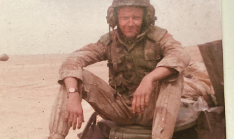 Wade Gray, Army Specialist (E-4) in Saudi Arabia served from 1990-1994.